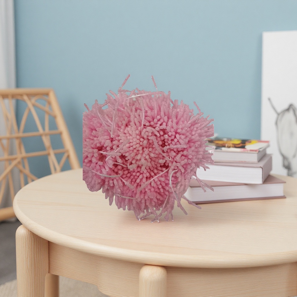 Pink crystal spherical decorative items, home ornaments, desktop decorations, creative gifts Application Scenario
