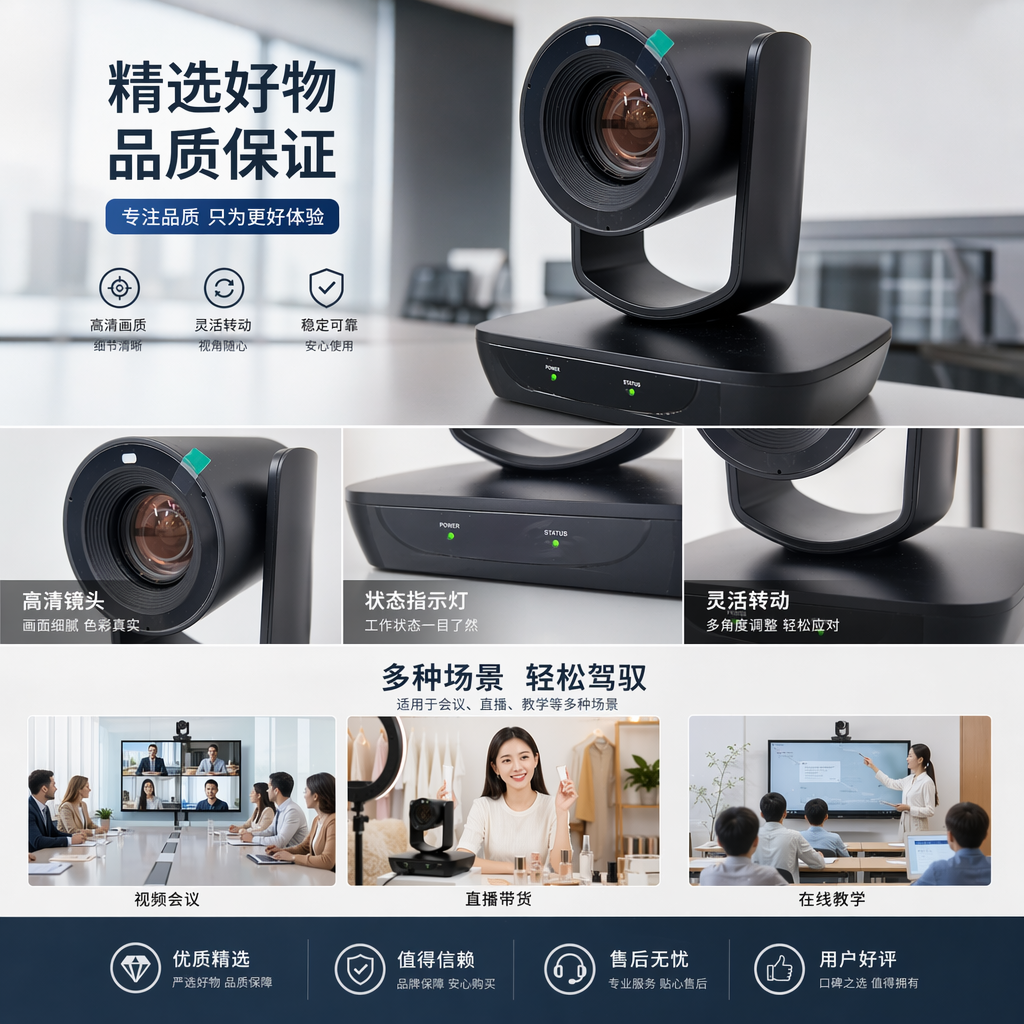 这是一款云台摄像机，支持214万像素高清传感器最高可输出，1080P60的高清视频详情1
