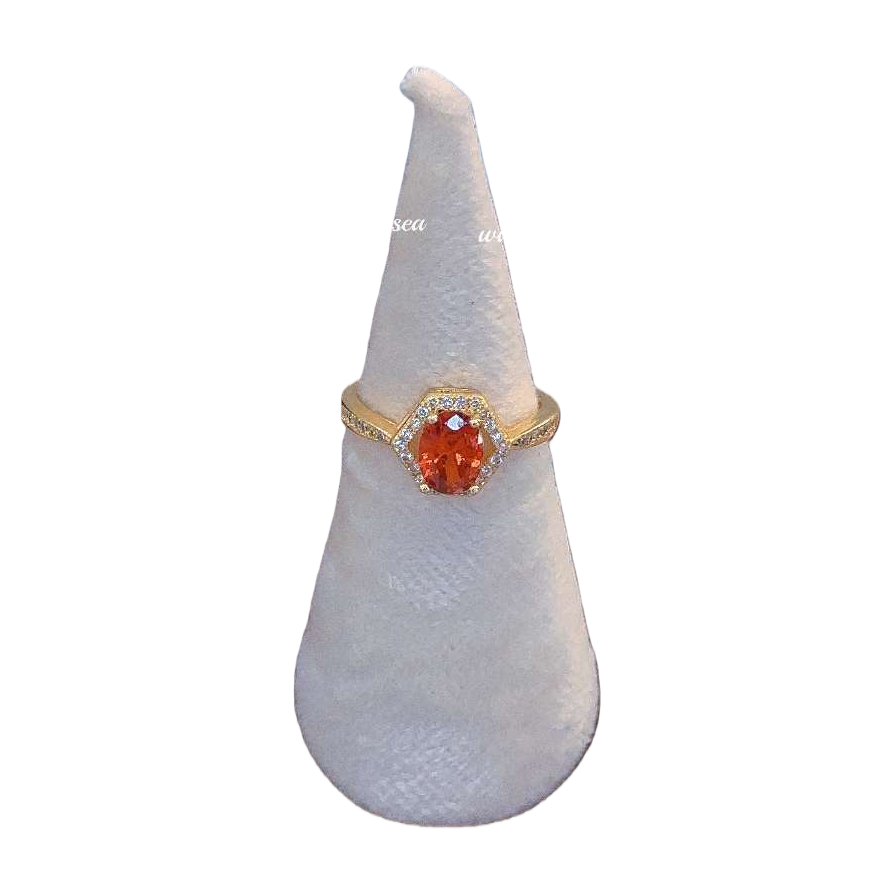 خواتم ذهبية برتقالية اللون من خاتم السيدة Item Picture