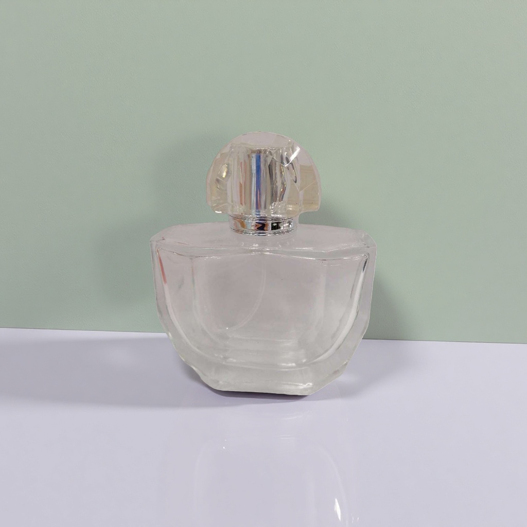 透明玻璃香水瓶 空瓶可替换装 100ml 容量通用型喷雾瓶