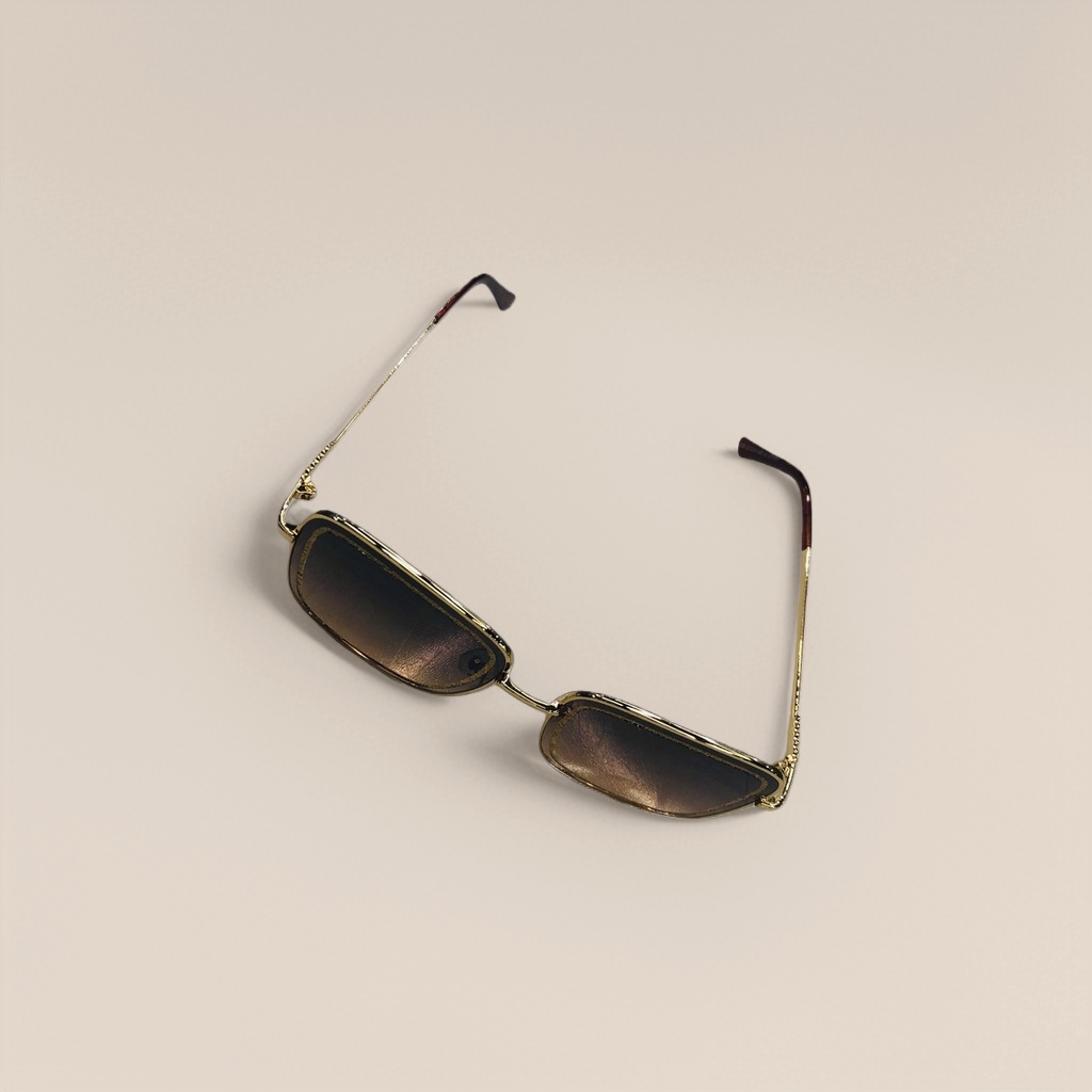 Golden-framed sunglasses with metal frames are light and comfortable, making them a must-have for daily commutes and travels Application Scenario