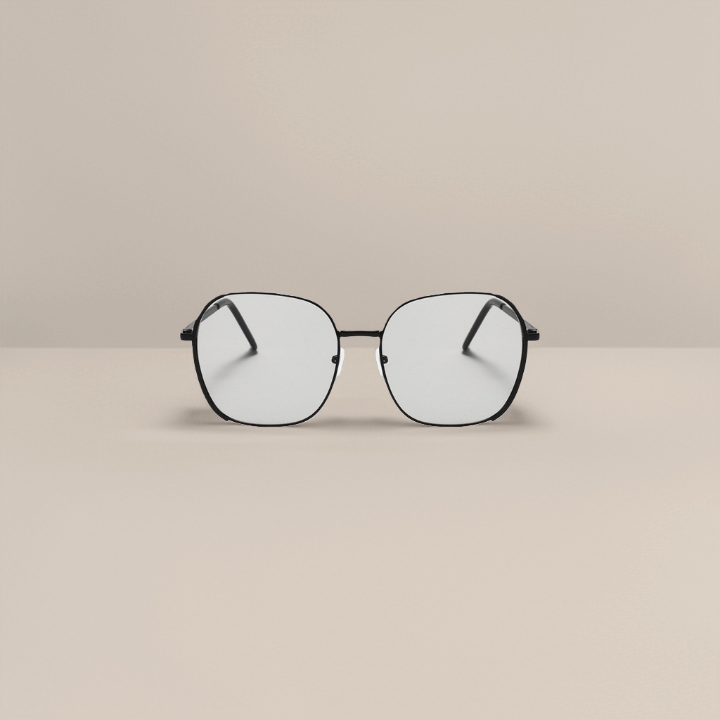 Black-framed and grey-lens sunglasses, fashionable UV-resistant polarized sunglasses Specification image