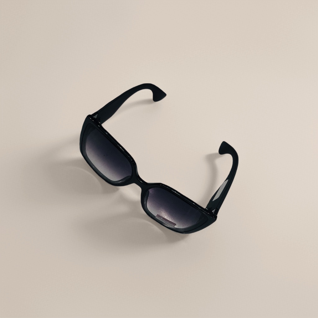 Black sunglasses, fashionable polarized sunglasses, UV protection, large frame, suitable for both women and men