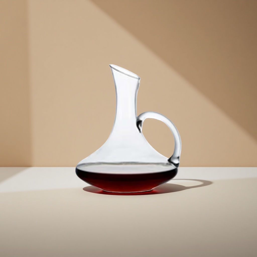 Transparent glass decanter, household wine decanter set, high borosilicate heat-resistant Specification image
