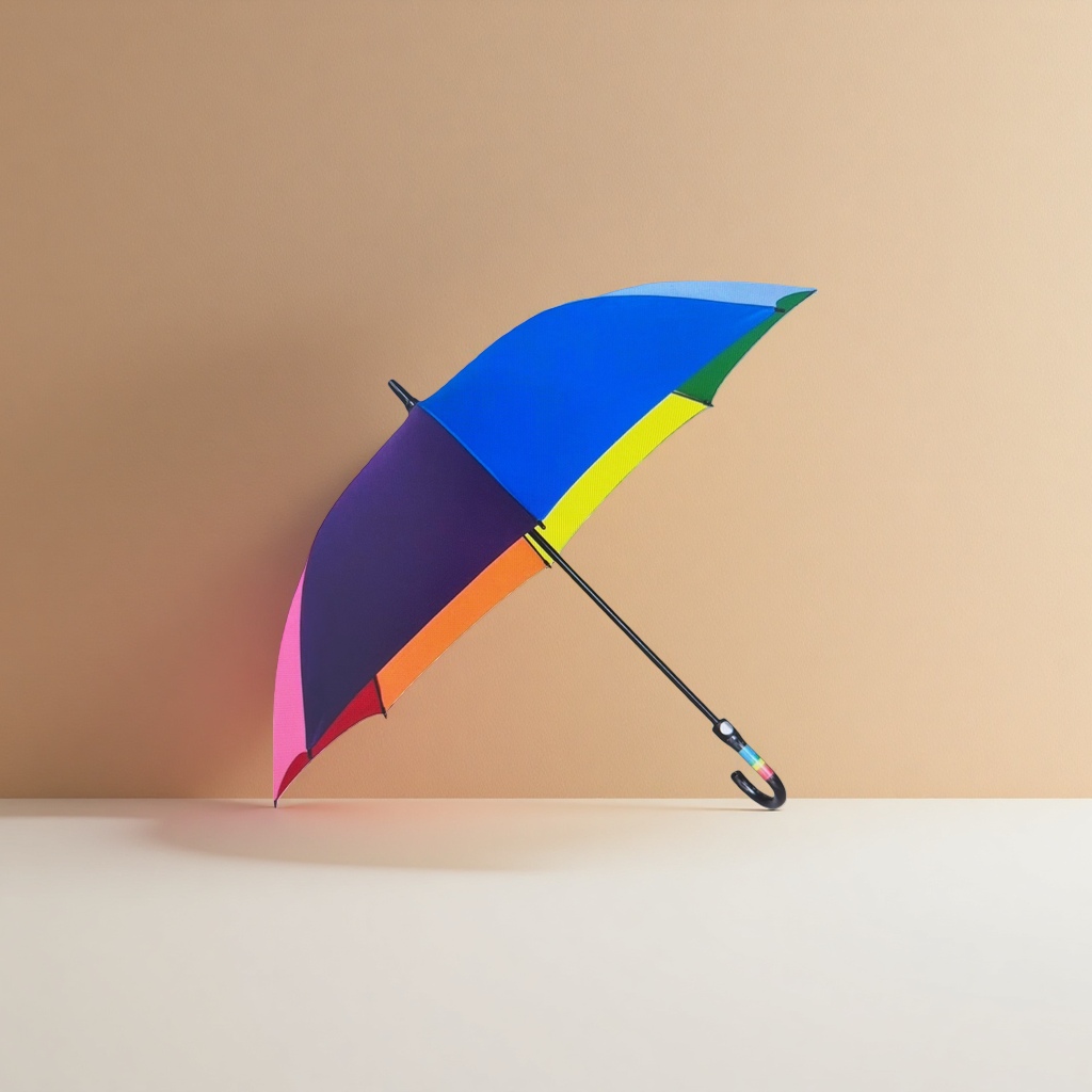 Paraguas de colores paño de poliéster engrosado a prueba de viento y resistencia a la lluvia apertura automática cierre plegable portátil Application Scenario