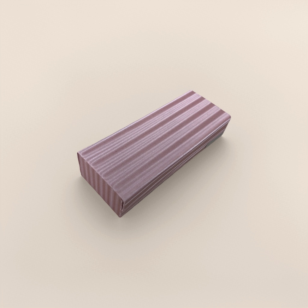 Pink striped rectangular box packaging box, gift box, storage box, simple style home decoration details Picture