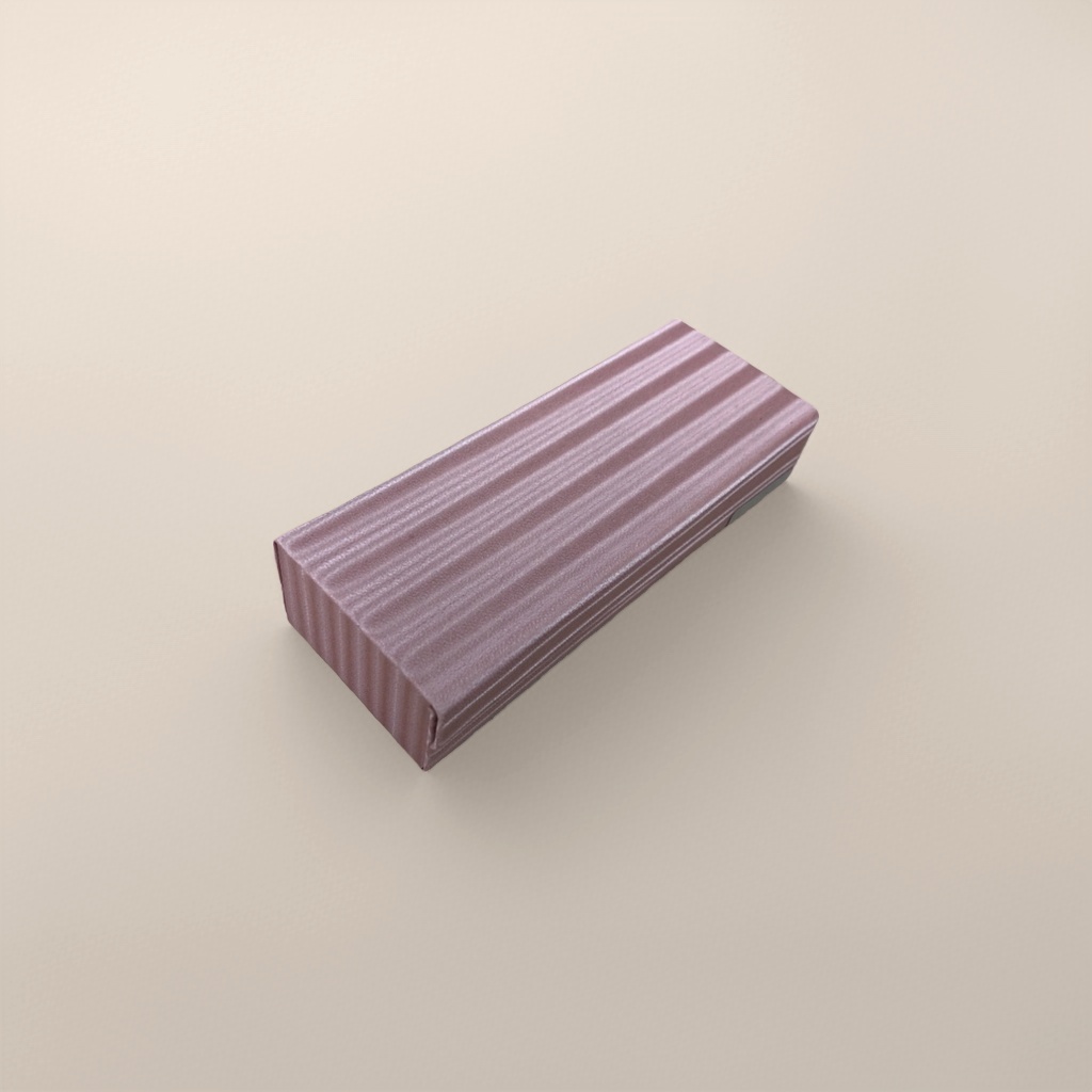 Pink striped rectangular box packaging box, gift box, storage box, simple style home decoration Specification image