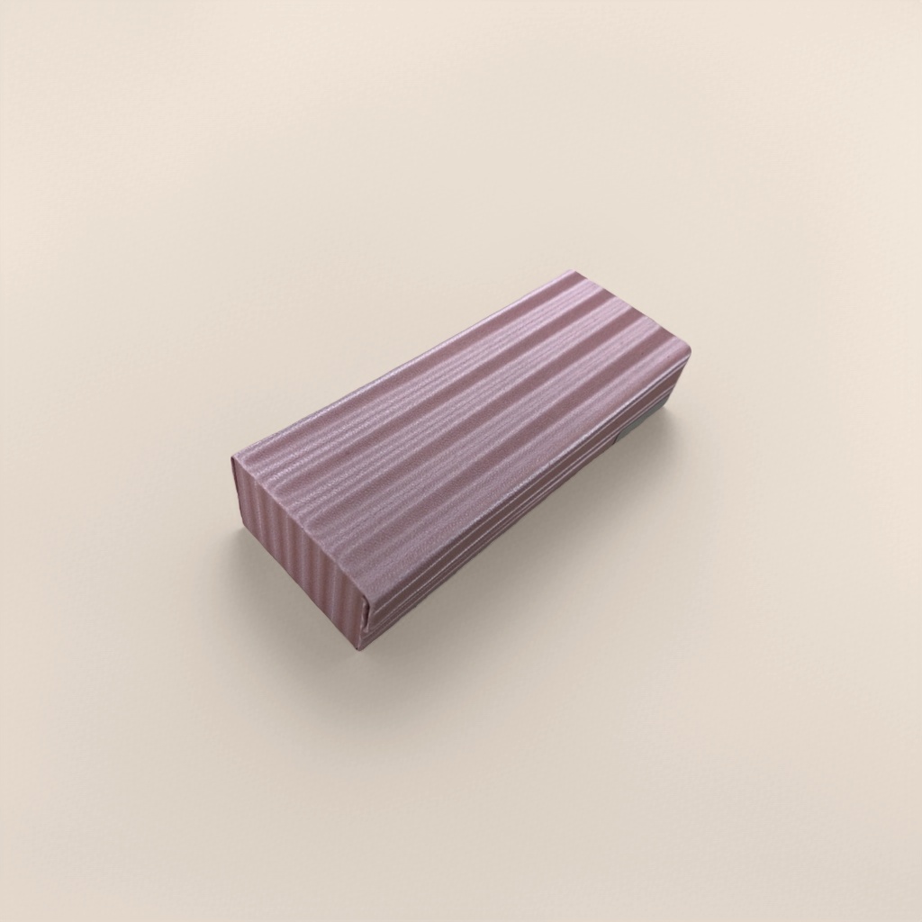 Pink striped rectangular box packaging box, gift box, storage box, simple style home decoration Application Scenario