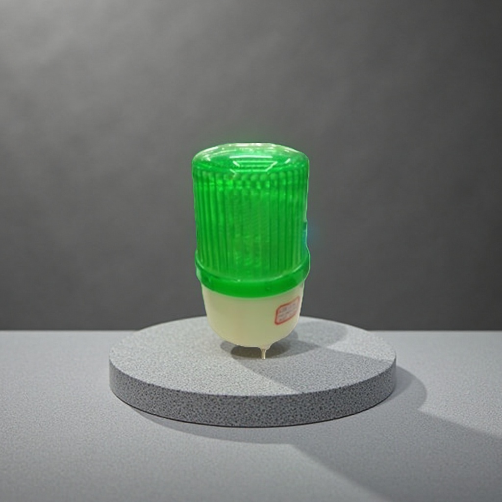 Green warning light LED waterproof sound and light alarm signal light, suitable for both indoor and outdoor use Application Scenario