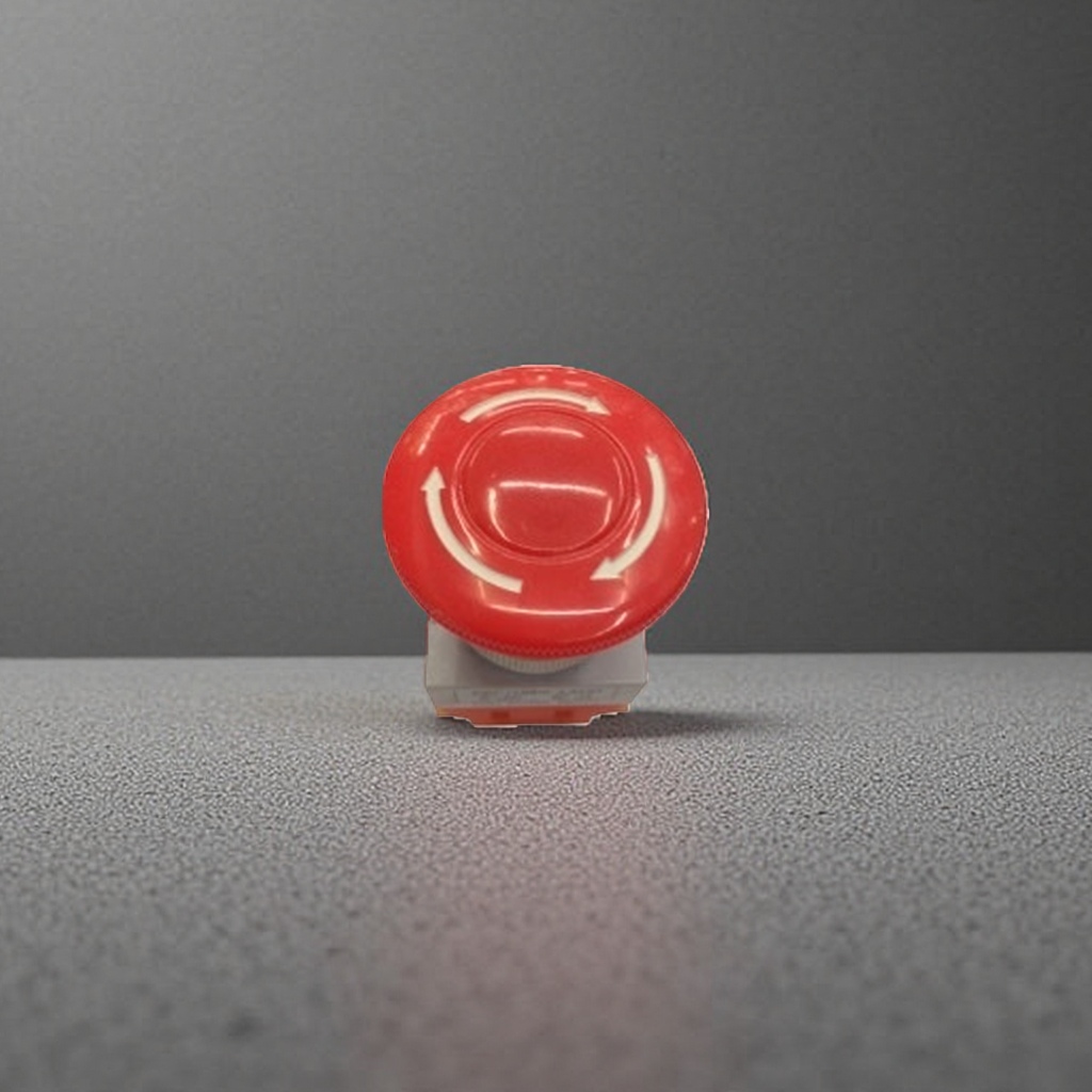 Red rotary button switch control panel accessories, suitable for both household and industrial use Specification image