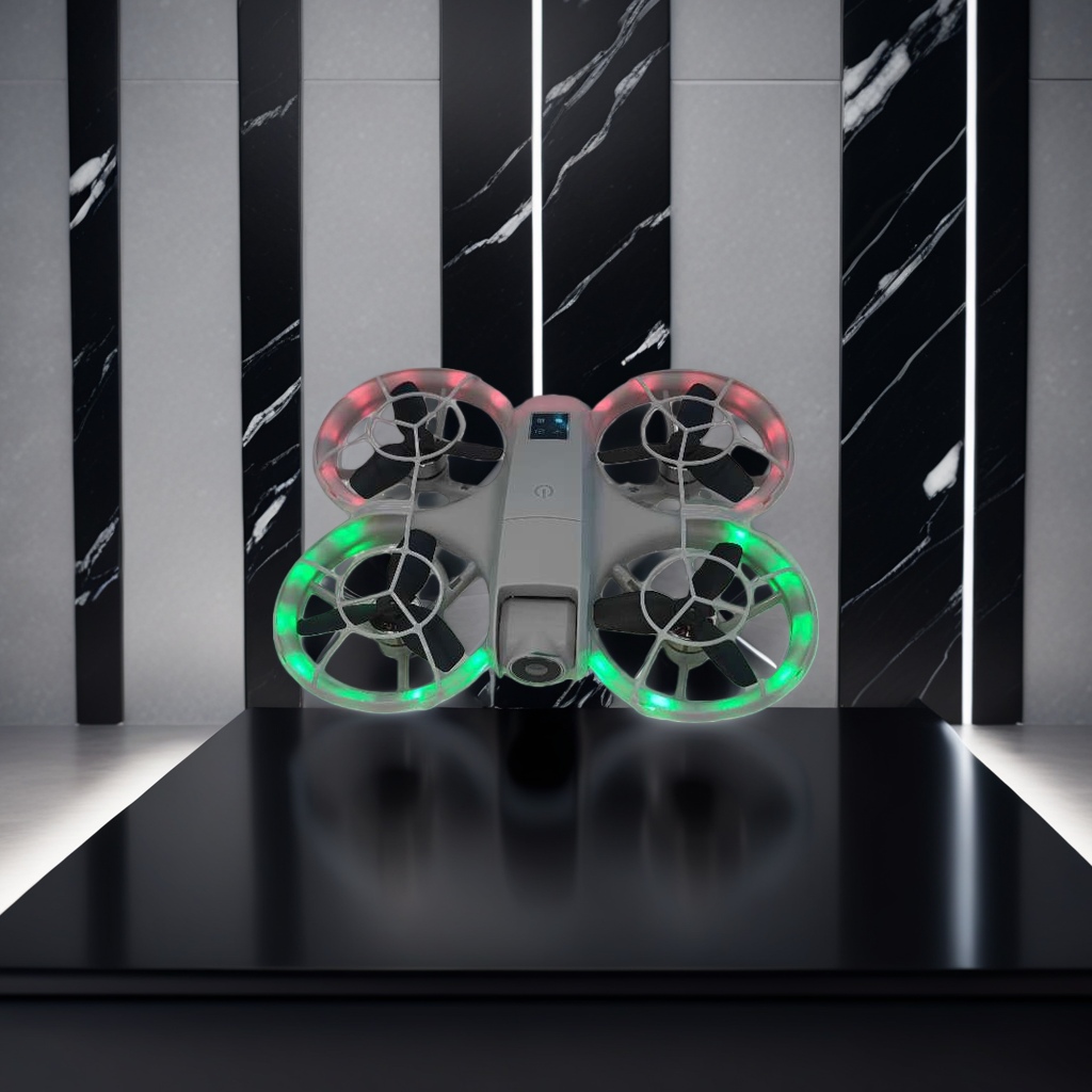 White quadcopter aerial photography stabilizer high-definition remote control aircraft
