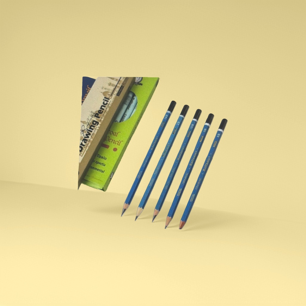 The blue pencil 2B is a student-specific drawing pencil with moderate hardness and softness, ensuring smooth writing Application Scenario