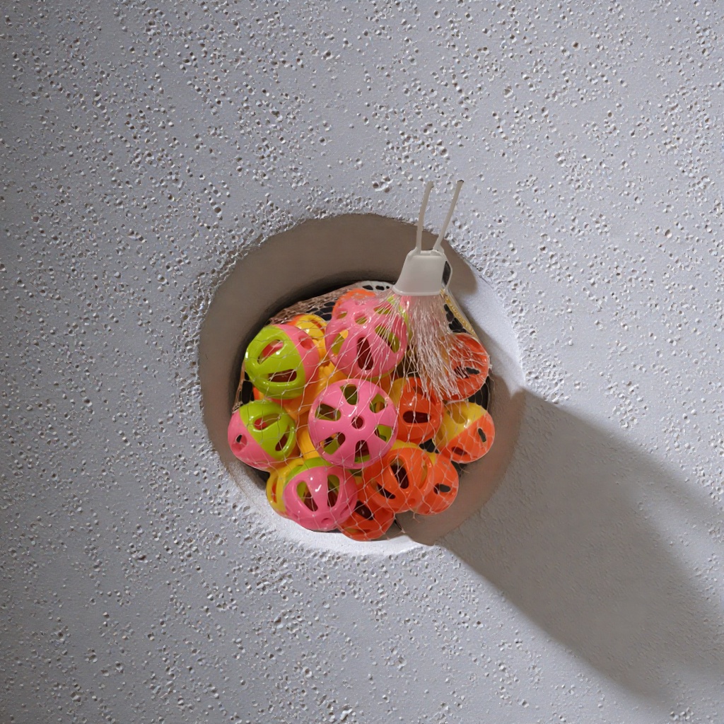 Colorful hollowed-out ball toys are children's intelligence and early education grasping sensory integration training toys Application Scenario