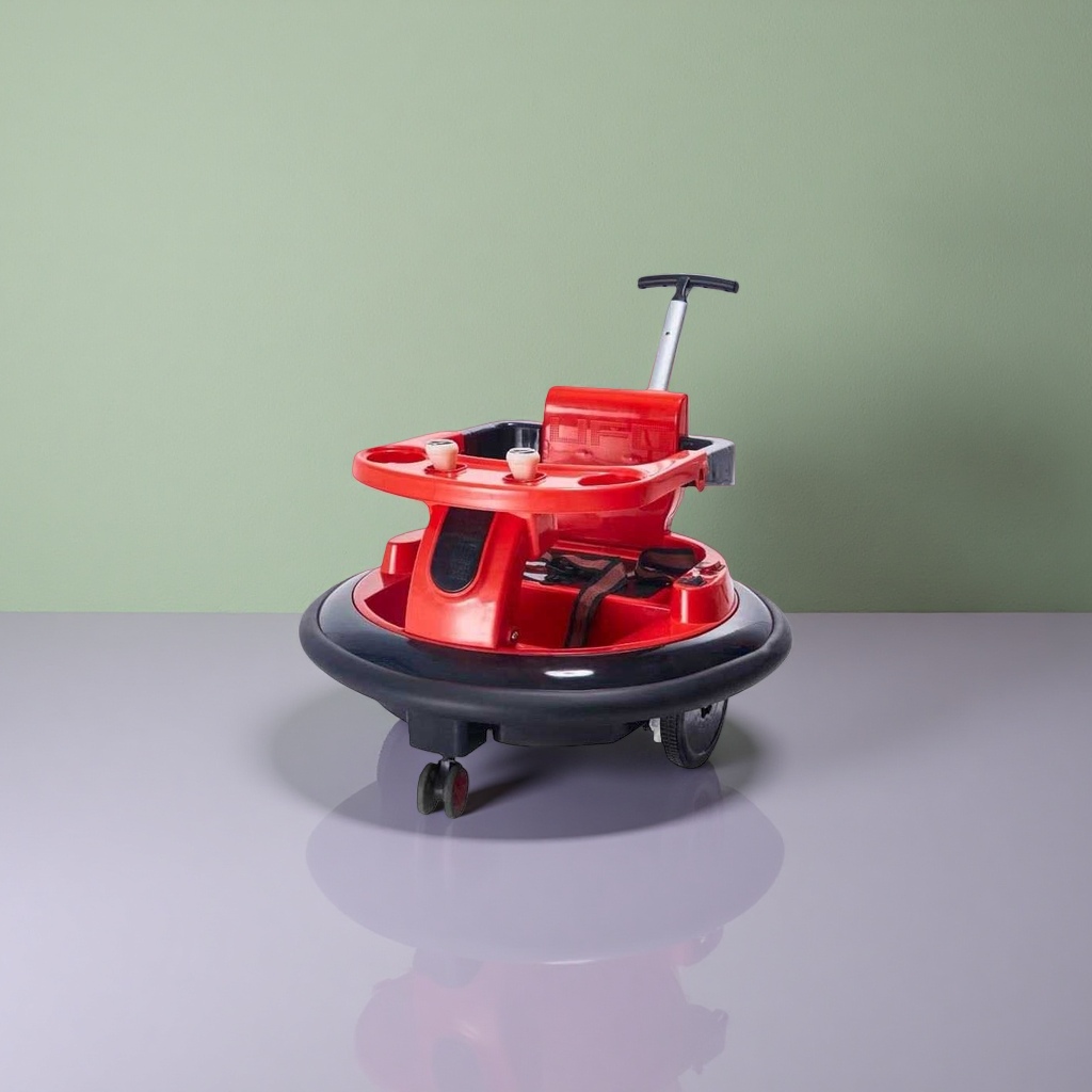 The red children's electric bumper car can rotate 360 degrees to avoid obstacles and is safe with remote control Specification image