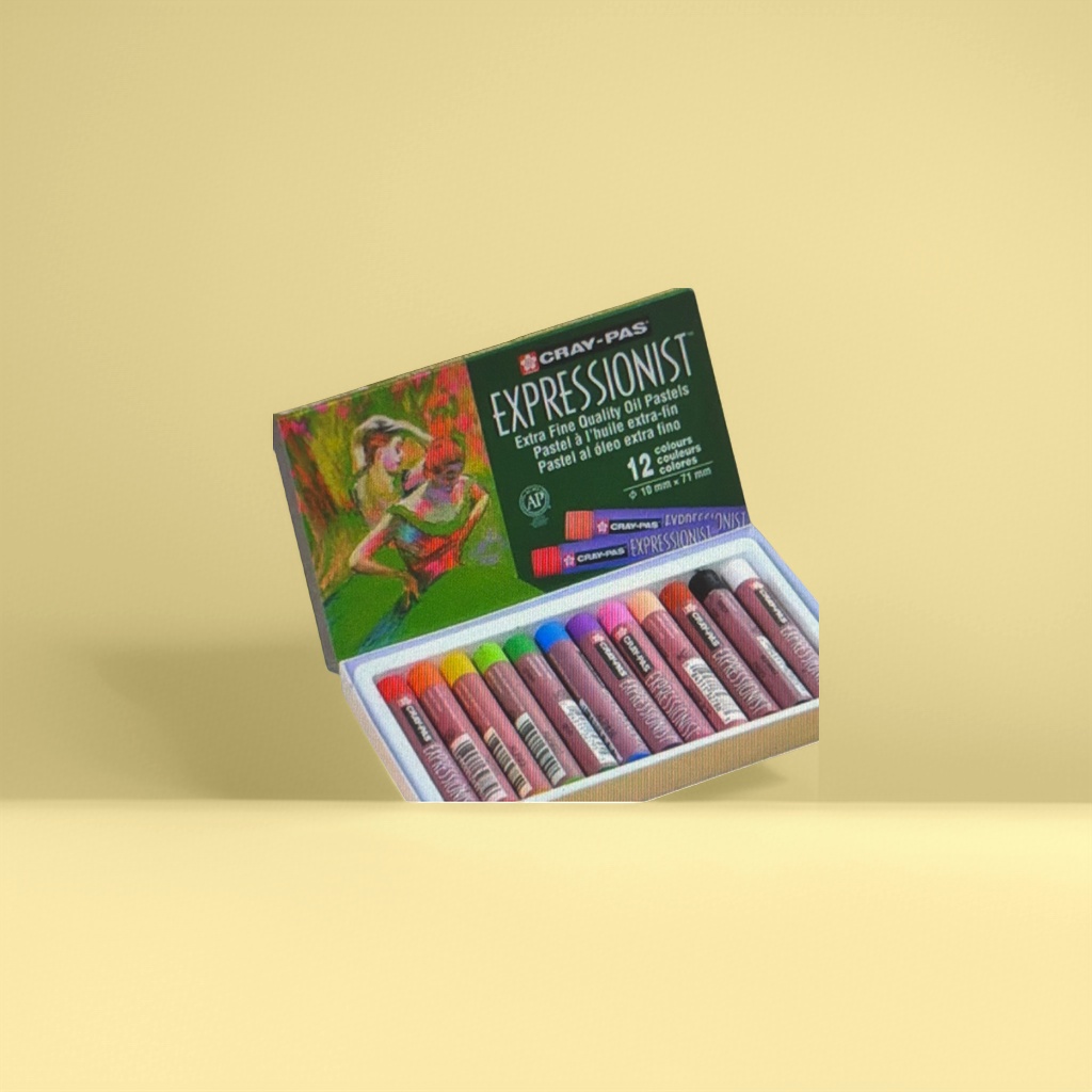 Color óleo stick box 24 colores niños dibujo pastel suministros de arte herramientas creativas graffiti Specification image