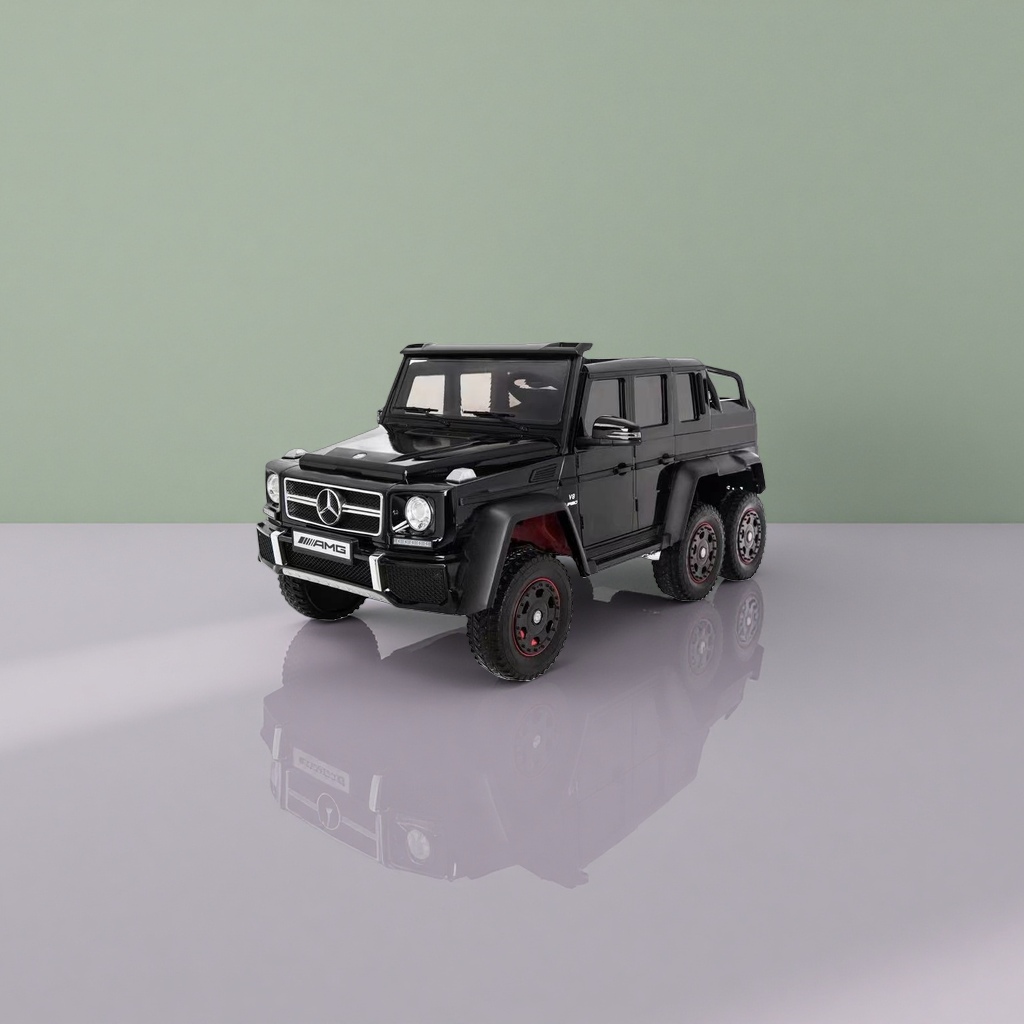 Black six-wheeled off-road vehicle, children's remote control toy car, rechargeable off-road climbing vehicle Specification image