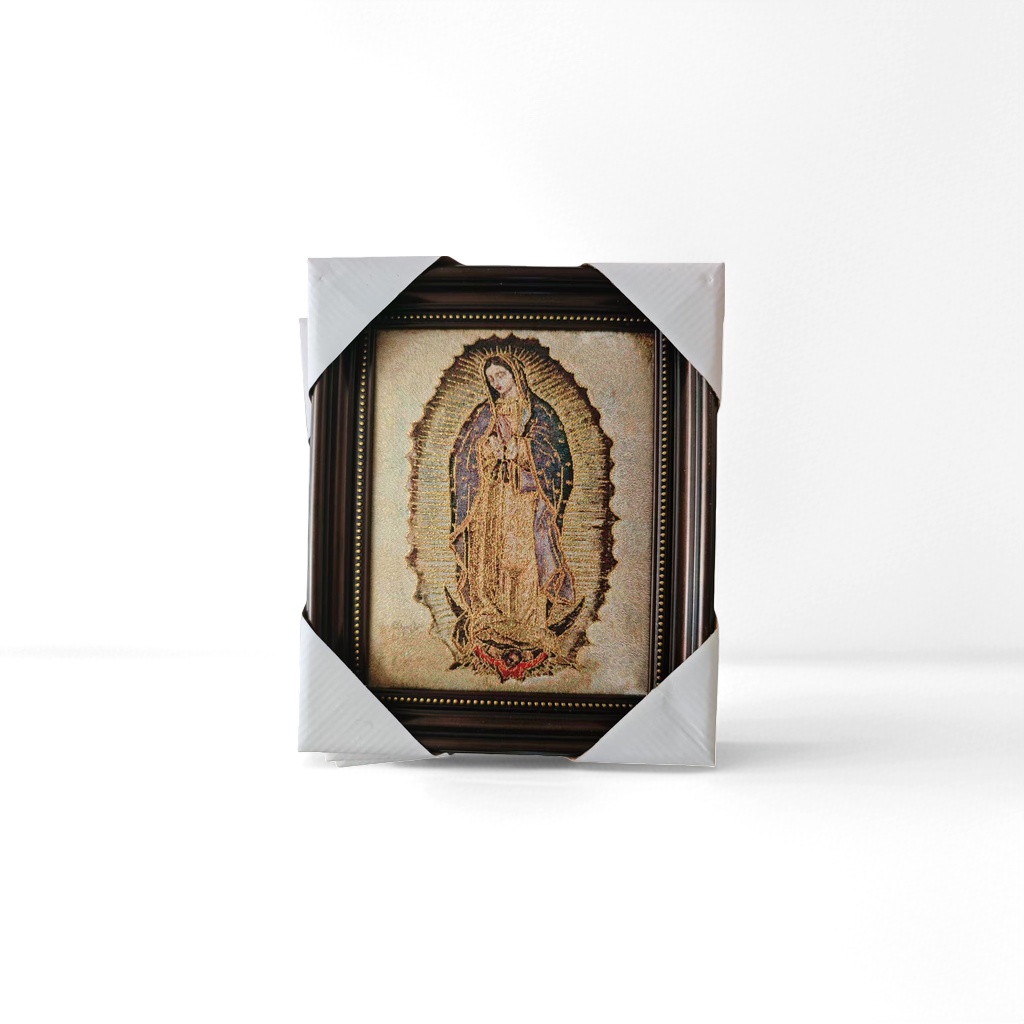 Dark-framed Madonna tapestry, living room and bedroom decorative painting, wall hanging art painting