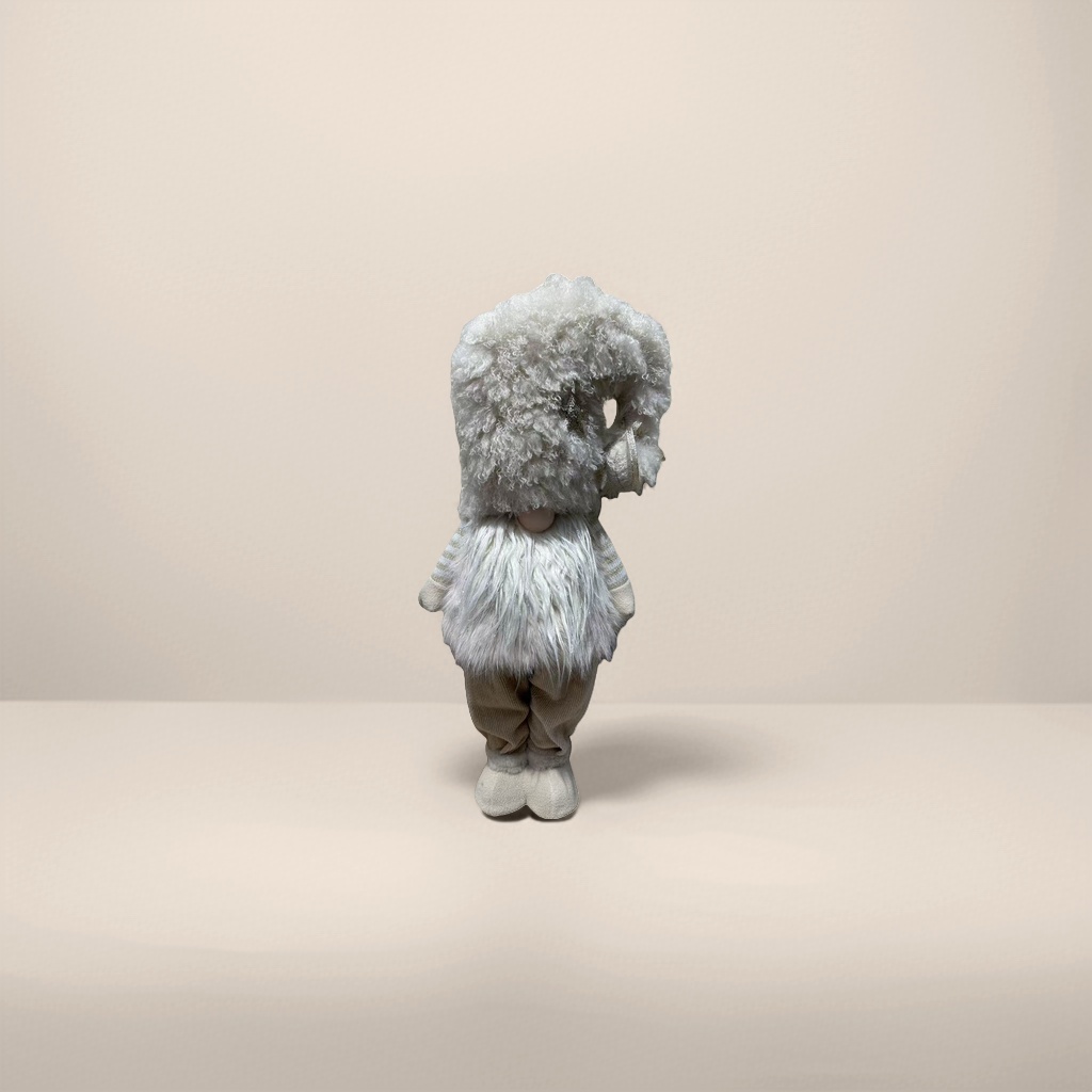 White curly plush toys, plush figurines, cute throw pillows, home decoration toys
