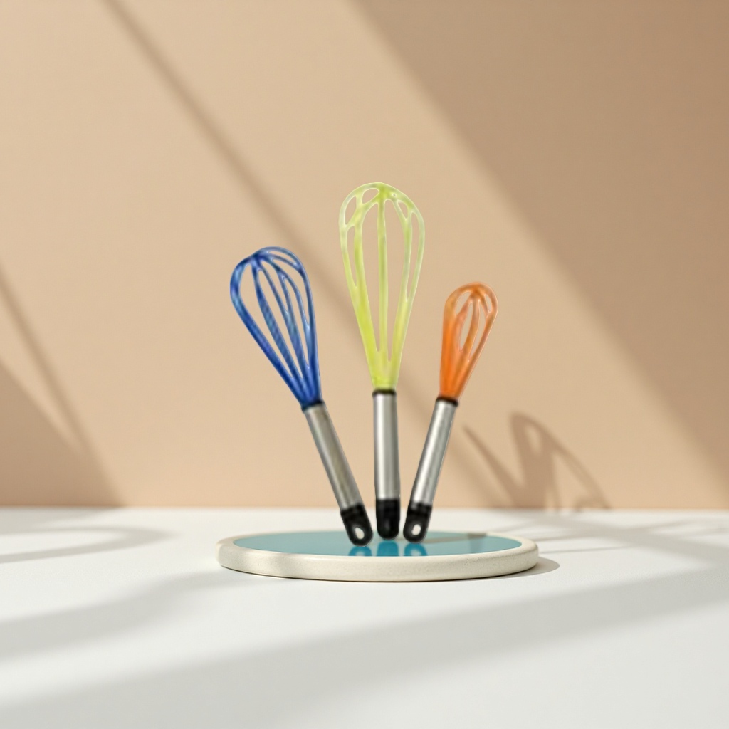 Colorful egg beater, stainless steel manual egg beater, kitchen baking tool, multiple colors to choose from