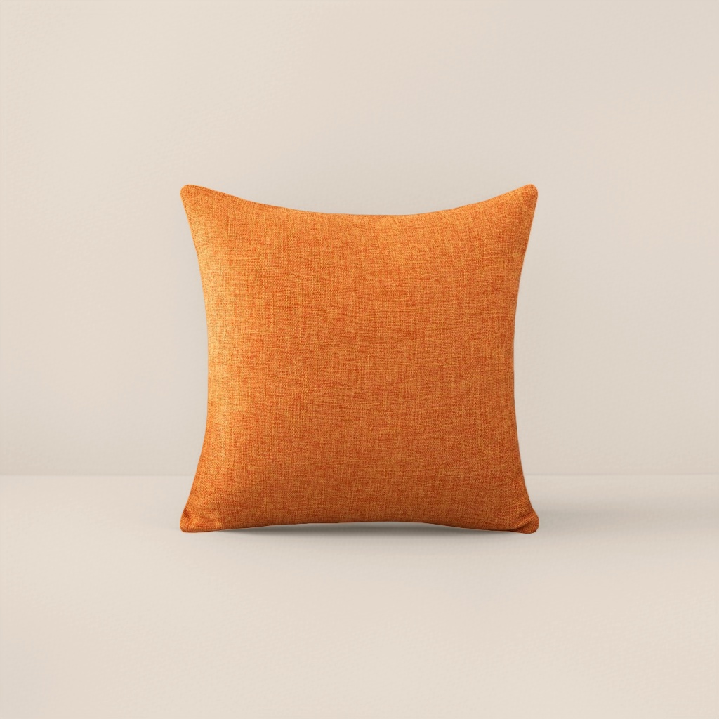 غرفة النوم البرتقالية المربعة مزخرفة بالنعمة Specification image