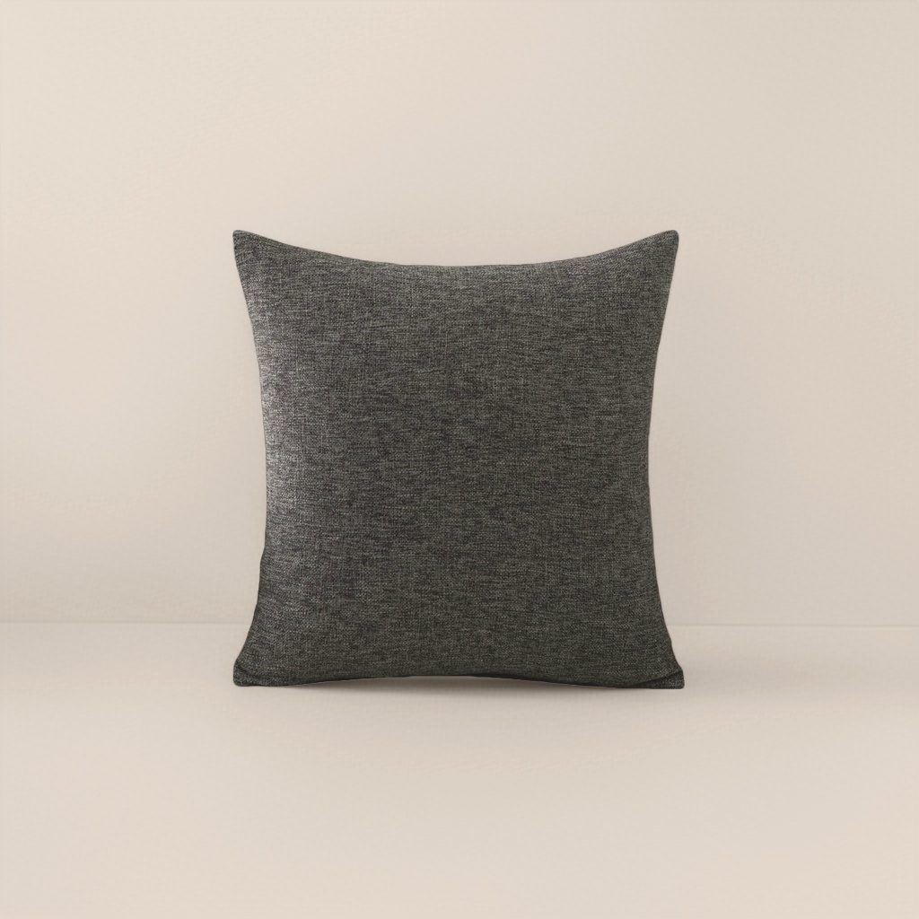 The grey fabric cushion for the living room sofa decoration is in a Nordic minimalist style Specification image