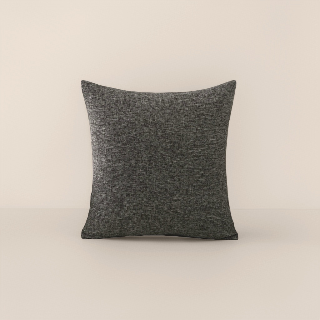 The grey fabric cushion for the living room sofa decoration is in a Nordic minimalist style Application Scenario