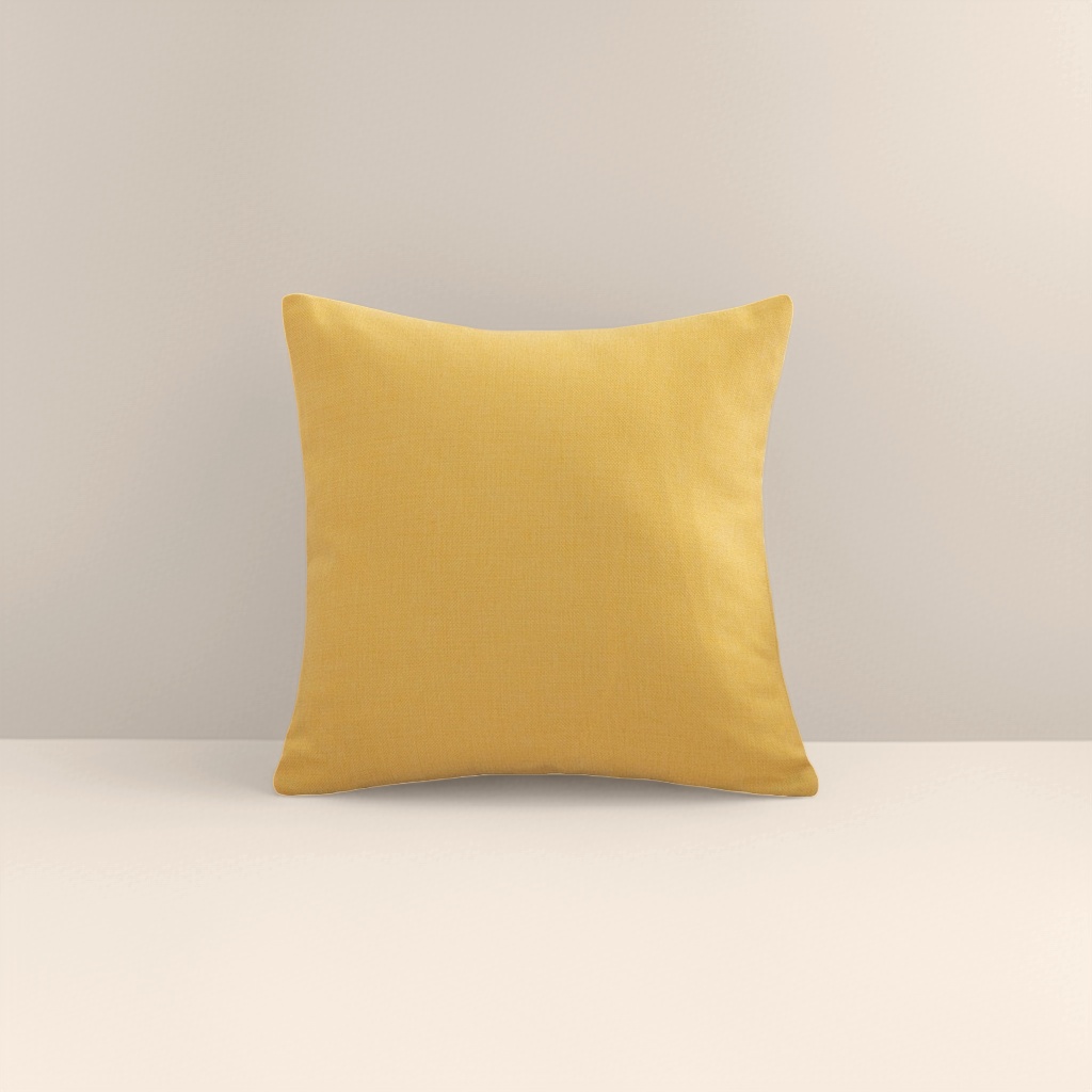 Yellow throw pillows, Nordic-style decorative cushions for the living room, and soft and cute fabric sofa cushions for the bedroom Specification image