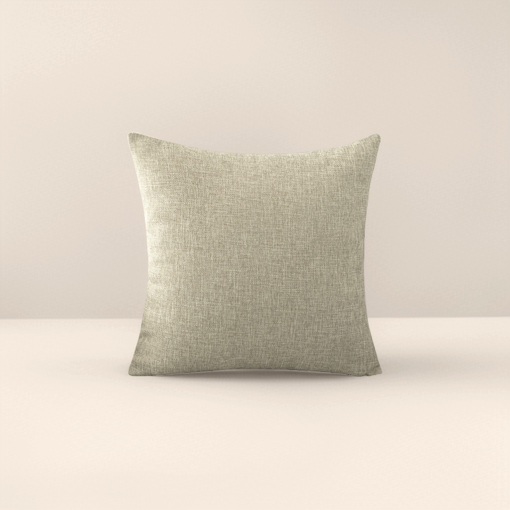 Beige linen textured throw pillows for living room and bedroom decoration soft furnishings and home items details Picture