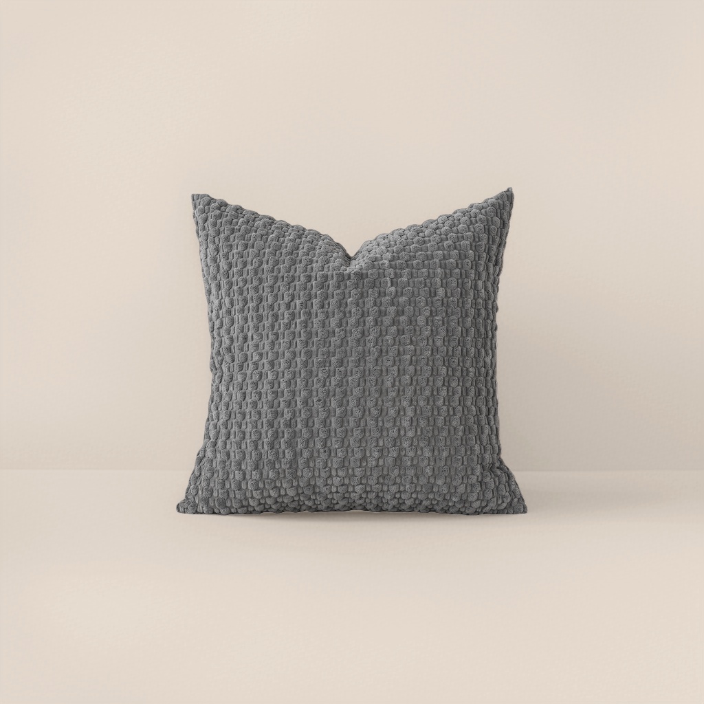 الملمس الرمادي، غرفة النوم في غرفة المعيشة 45×45CM المسطحة بالريح النوردية details Picture
