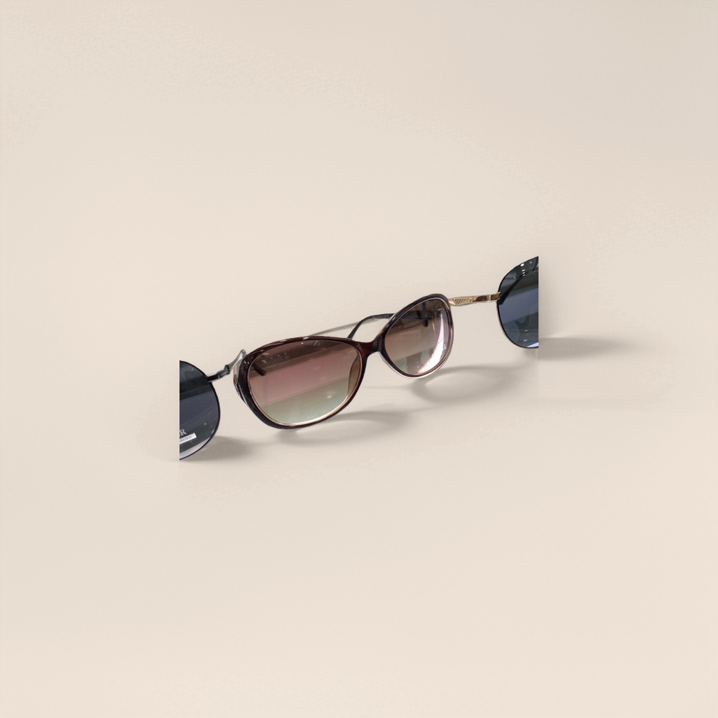 Brown gradient lens sunglasses, lightweight TR90 material, anti-glare, essential for outdoor cycling Application Scenario