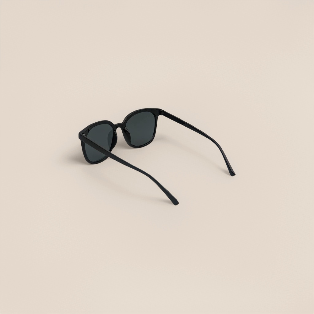 Black sunglasses, fashionable polarized sunglasses, UV protection, large-frame trendy style