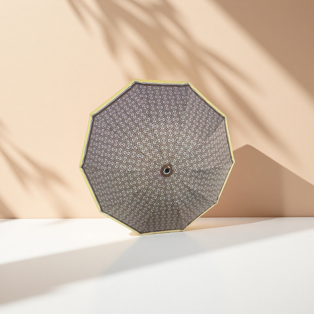 المظلة ذات اللون البني ذات اللون الأبيض Specification image