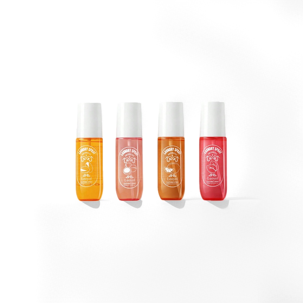 四瓶彩色滚珠喷雾瓶 30ml 玻璃质感便携化妆香水分装