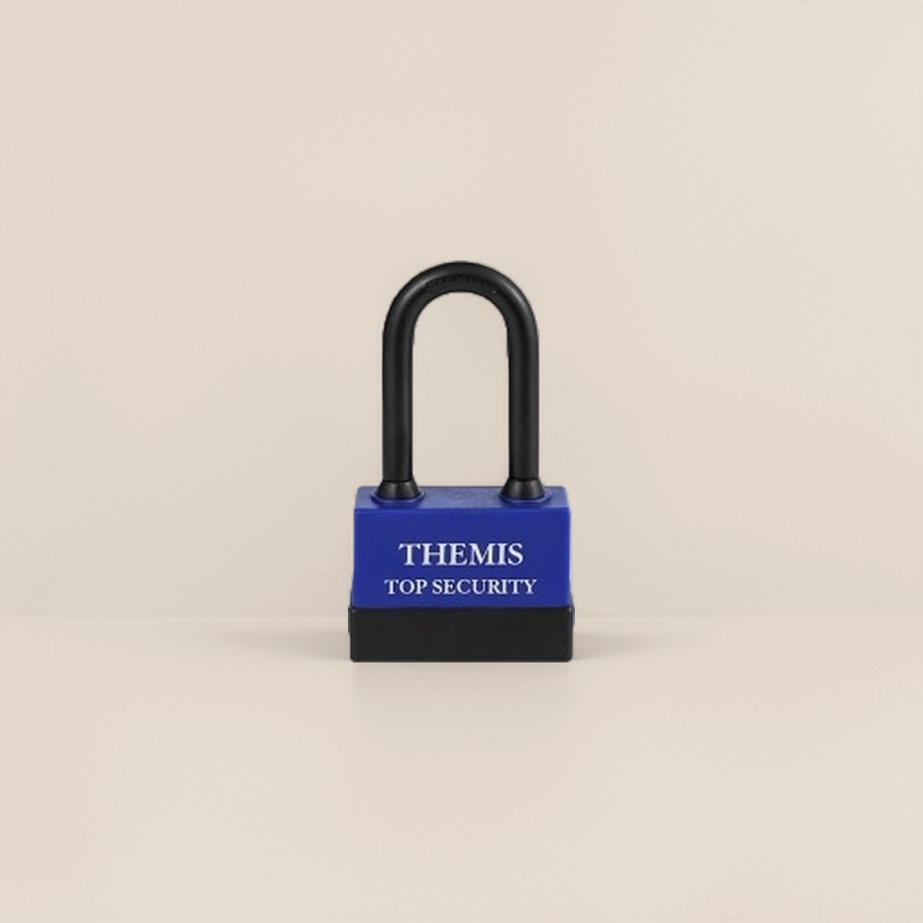 Negro U lock azul cuerpo de la cerradura antipalanca candado antirrobo cerradura de acero engrosado