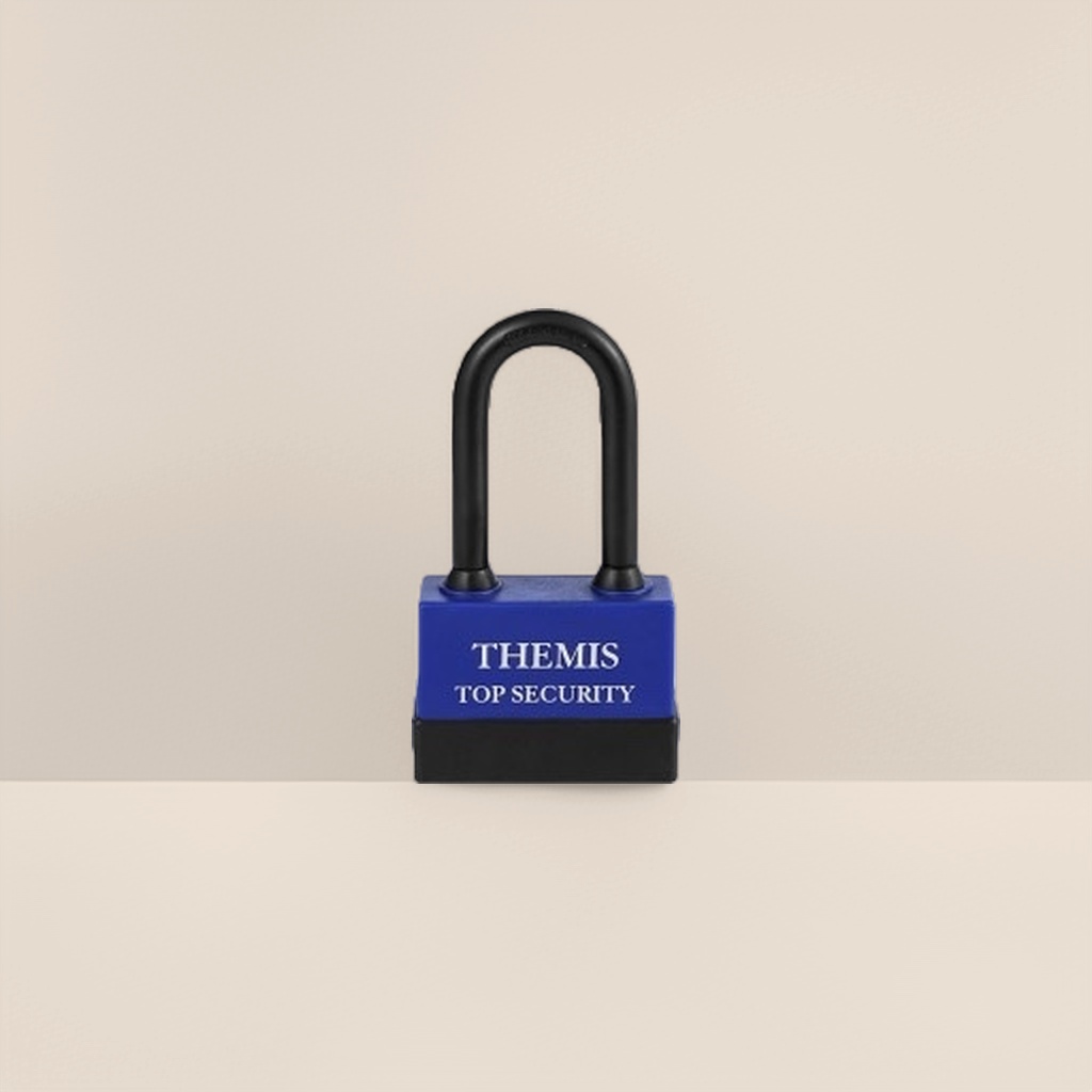 Negro U lock azul cuerpo de la cerradura antipalanca candado antirrobo cerradura de acero engrosado Specification image