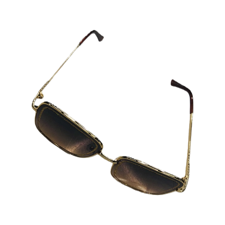 Golden-framed sunglasses with metal frames are light and comfortable, making them a must-have for daily commutes and travels Item Picture