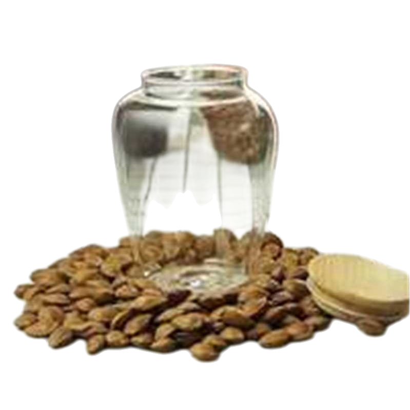 Transparent glass storage jars, sealed moisture-proof kitchen storage jars, household jam and honey jars Item Picture