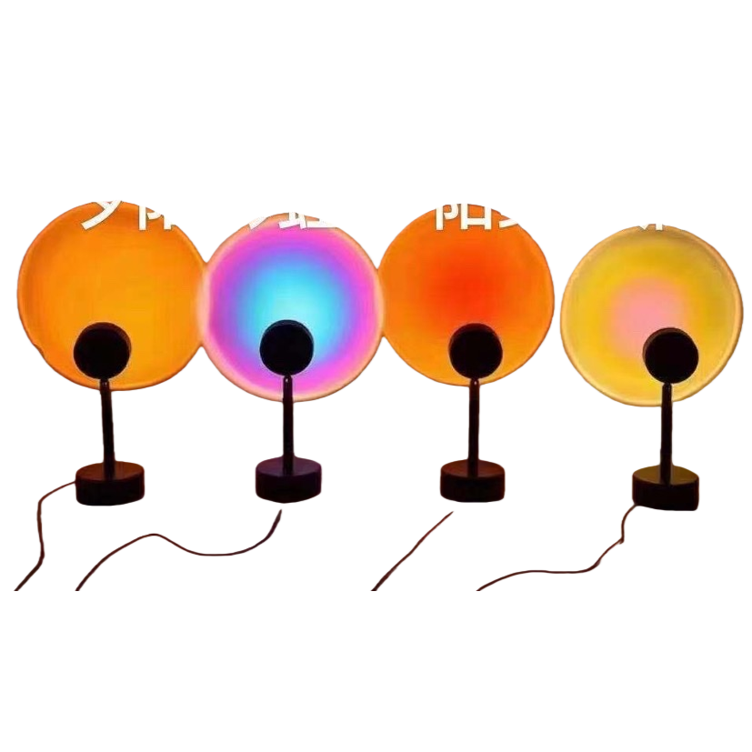 Color projection lights, home starry night lights, children's room atmosphere lights, and rotatable seven-color lights Item Picture