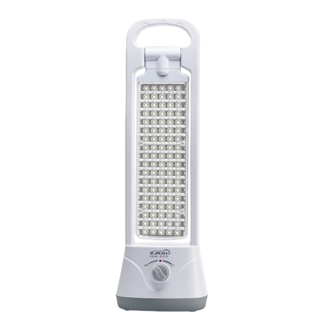 White LED flashlight, high-brightness and powerful portable rechargeable outdoor household emergency lighting Item Picture