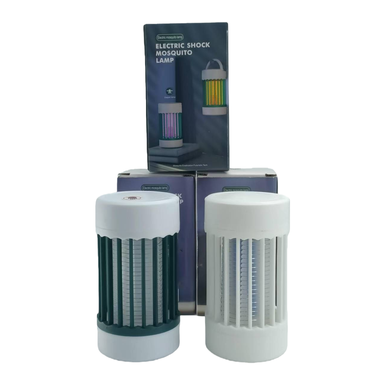 White electric shock mosquito-killing lamp, a household indoor mosquito repellent, is silent, energy-saving and environmentally friendly Item Picture