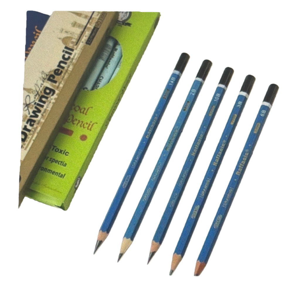 The blue pencil 2B is a student-specific drawing pencil with moderate hardness and softness, ensuring smooth writing Item Picture
