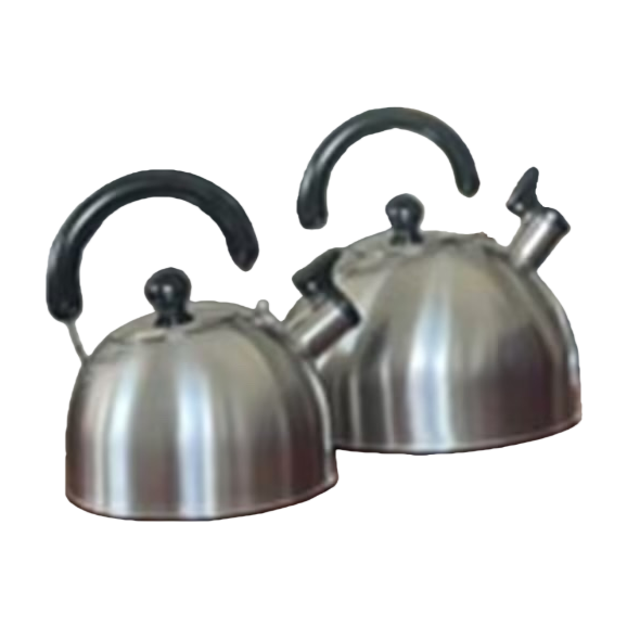 Silver stainless steel insulated water bottle, a large-capacity portable thermos for household use Item Picture