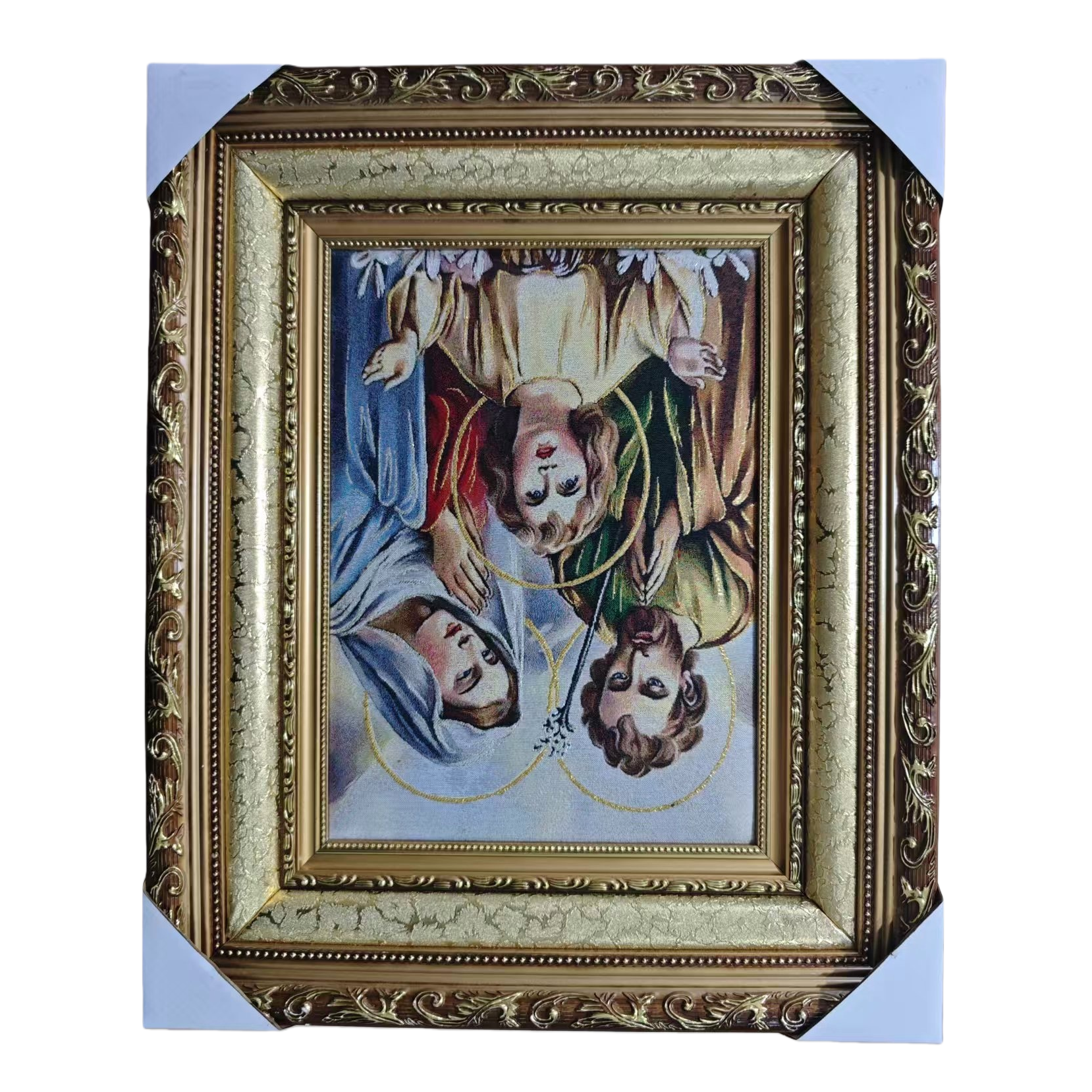 وأُطر الزهرة الذهبية مع لوحات الزخرفة الخاصة بالشخصيات الدينية Item Picture