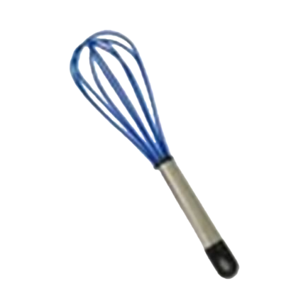 Blue egg beater, stainless steel manual kitchen baking tool, multi-functional whisk blender Item Picture