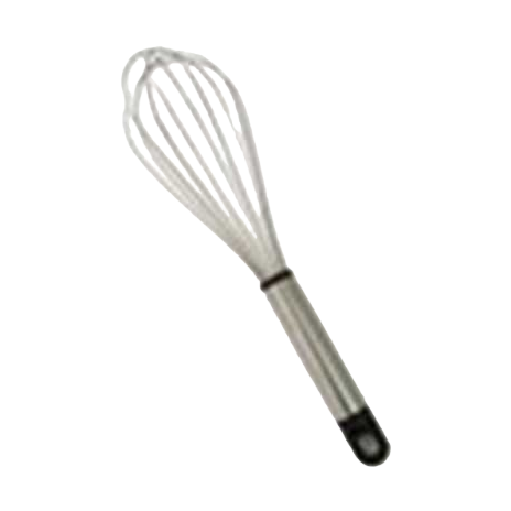 Silver metal egg beater, household baking manual whipper, high hardness, rust-proof and durable Item Picture