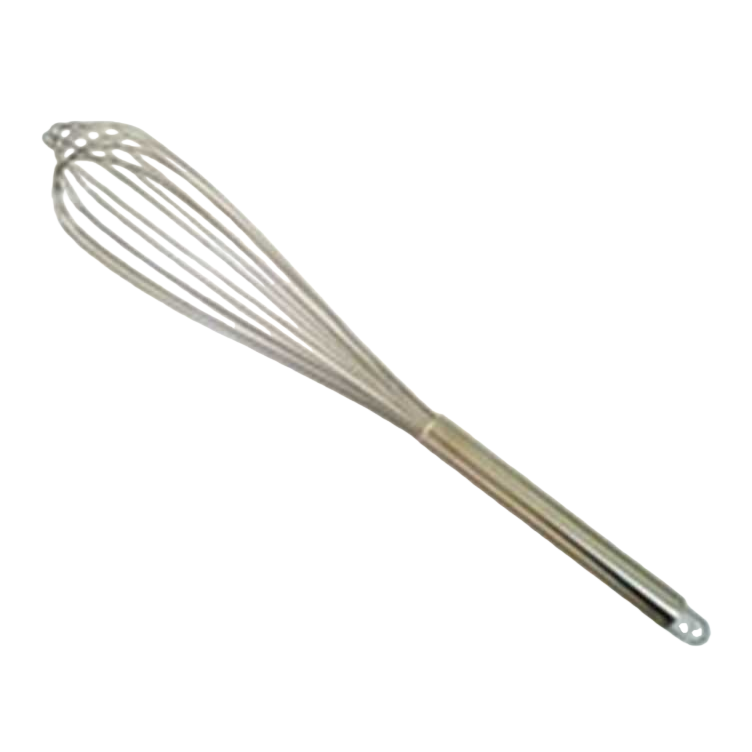 Silver metal egg beater, a home baking wonder, is a manual high-speed whisk that is light and effortless Item Picture
