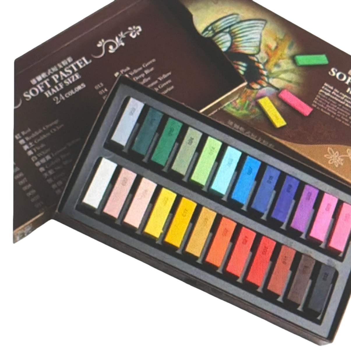 Colorful pastel pen case student stationery creative storage box with multi-compartment layered design Item Picture