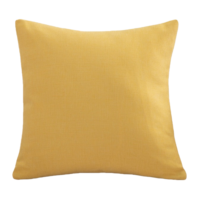 Yellow throw pillows, Nordic-style decorative cushions for the living room, and soft and cute fabric sofa cushions for the bedroom Item Picture