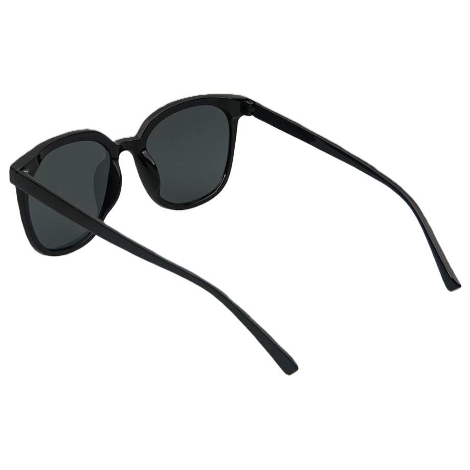 Black sunglasses, fashionable polarized sunglasses, UV protection, large-frame trendy style Item Picture