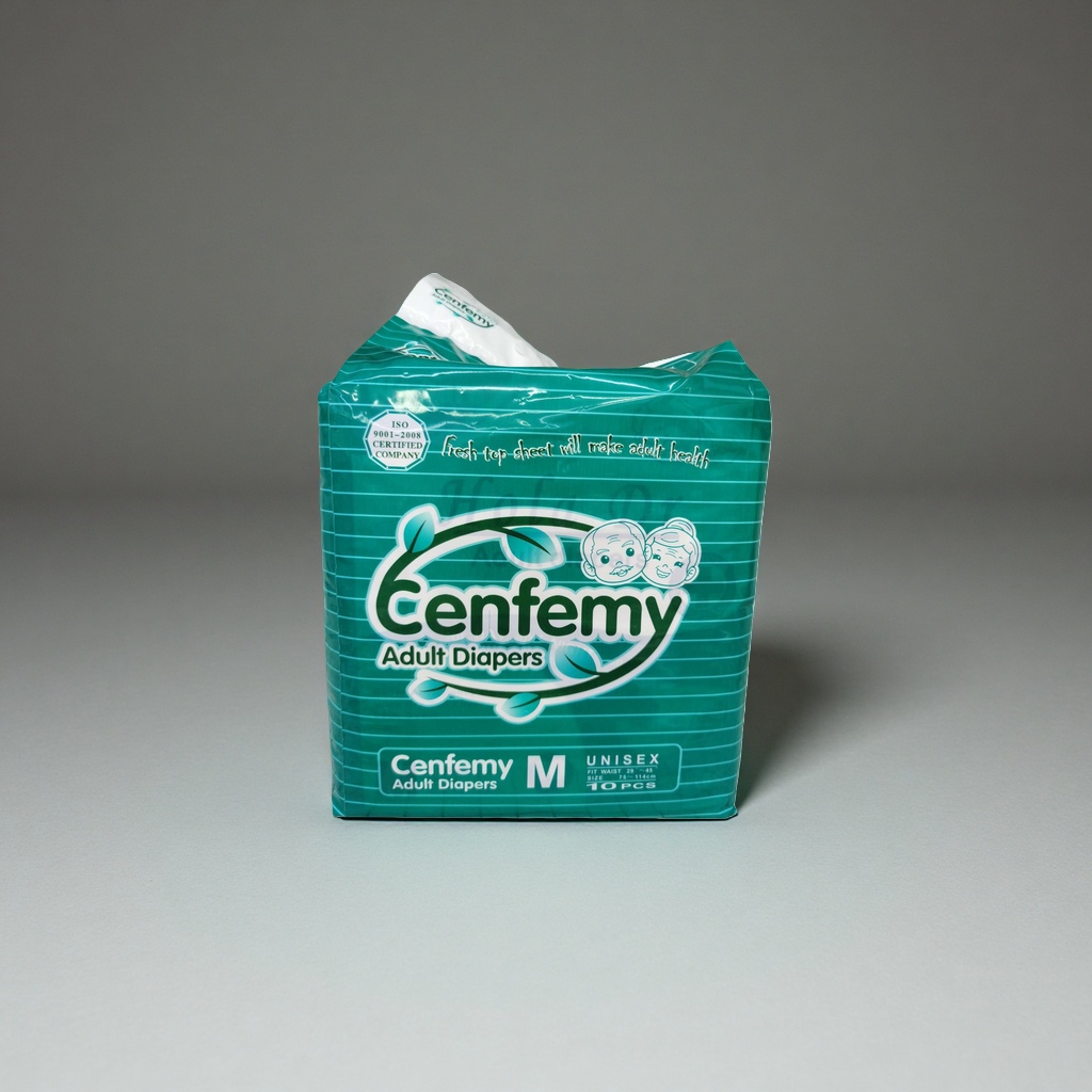 Cenfemy成人纸尿裤绿色包装加大号吸水防漏透气舒适